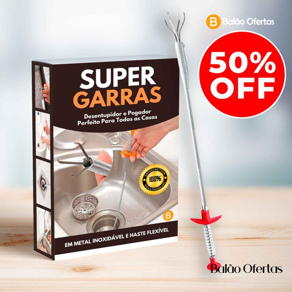 Desentupidor Super Garras