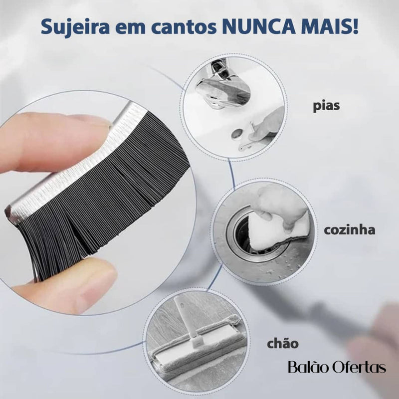 Escova LimpMax Original - Tenha Cantos Impecáveis e Brilhantes