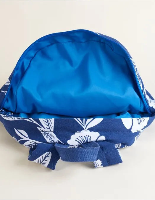 Mochila Universitária Estampa Floral - Balão  Ofertas