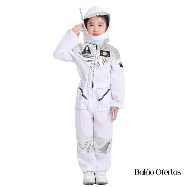 Fantasia Infantil Astronauta 100 - 110 Cm