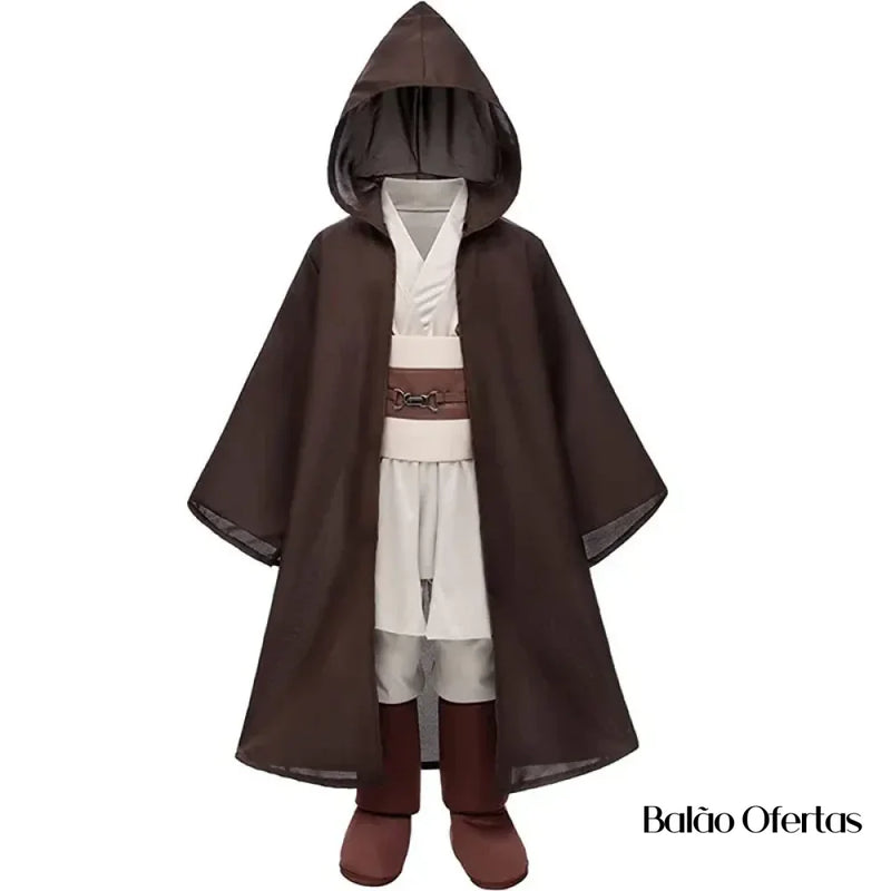 Fantasia Infantil Cavaleiro Jedi / 105 - 120 Cm