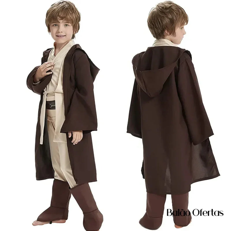 Fantasia Infantil Cavaleiro Jedi