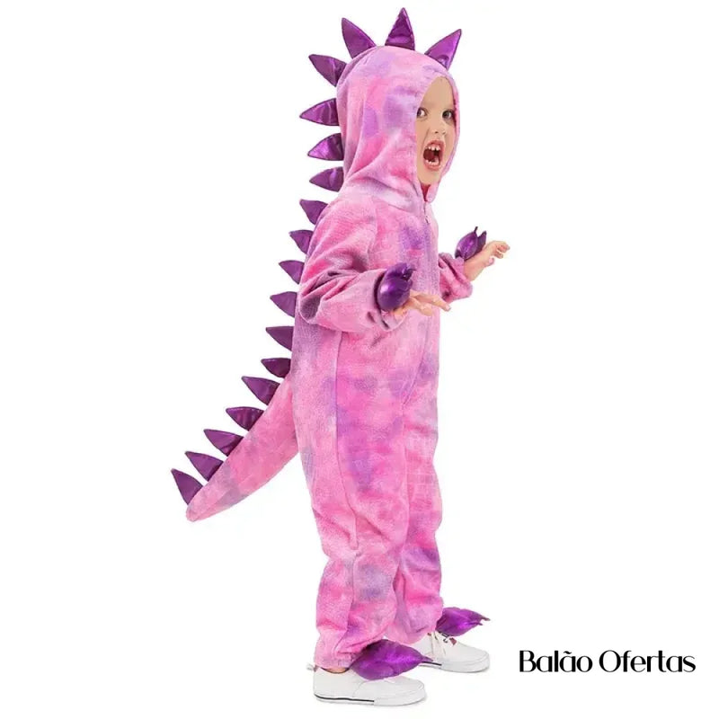 Fantasia Infantil Dinossauros Modelo 02 / 100 - 110 Cm