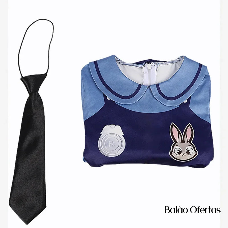 Fantasia Infantil Judy Hopps (Zootopia)