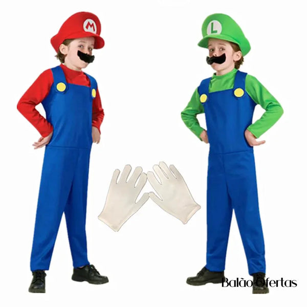 Fantasia Infantil Mario & Luigi