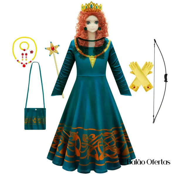 Fantasia Infantil Merida (Valente)