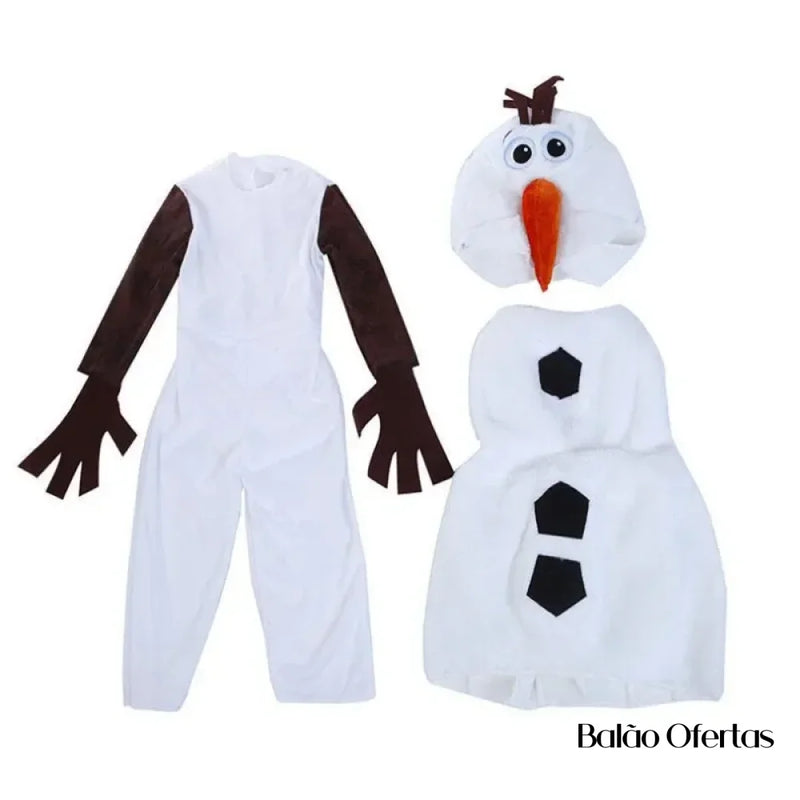 Fantasia Infantil Olaf / 80 - 90 Cm