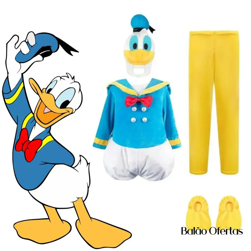 Fantasia Infantil Pato Donald