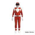 Fantasia Infantil Power Rangers Vermelho / 100 - 110 Cm