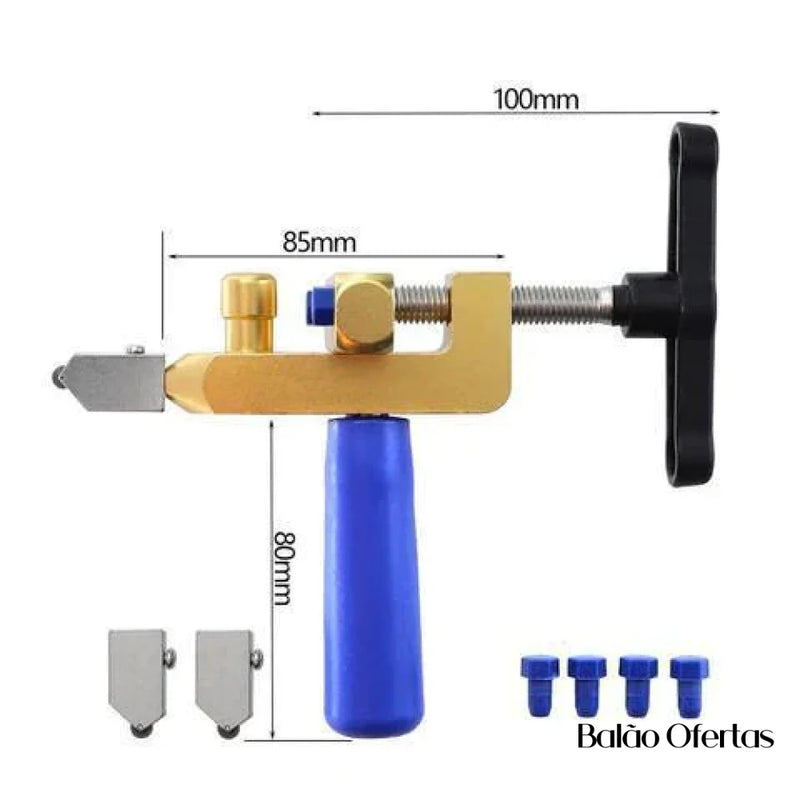 Ferramenta Riscador E Cortador Multifuncional - Telha Vidro Azulejo Espelho