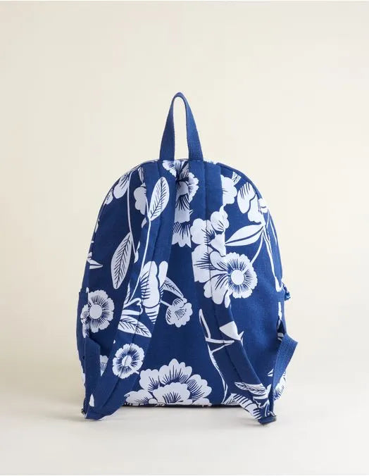 Mochila Universitária Estampa Floral - Balão  Ofertas