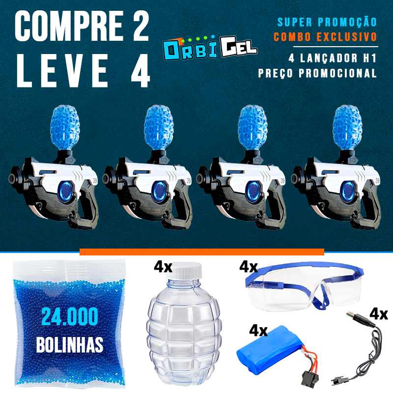 Lançamento Compre 2 Leve 4 Lançadores OrbiGel H1 ( PROMOÇÃO FINAL DE ANO )