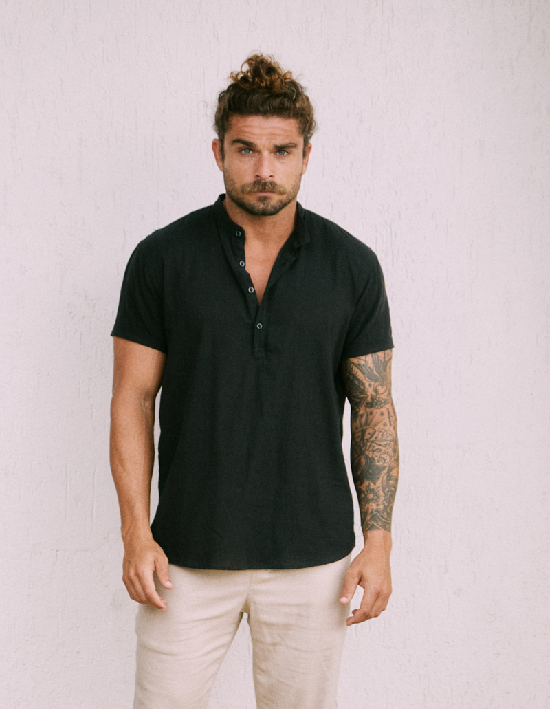 Camisa Masculina Brisa Gola Padre - Balão Ofertas