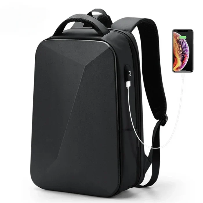 Mochila Executiva Cyber  Impermeável - Notebook 14", Expansível e Porta USB