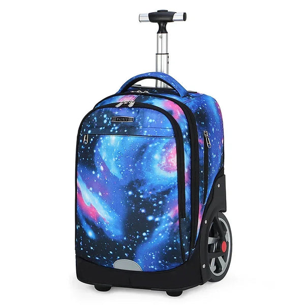 Mochila de Rodinha Grande Space - Escolar Grande Capacidade - Impermeável - LBL87