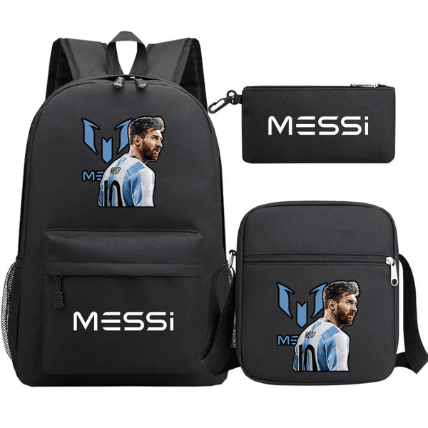 Kit Mochila Escolar Messi - Voltas as Aulas Balão Ofertas