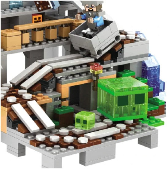 Caverna da Montanha Minecraft (1.000 Peças) - Loja Balão Ofertas