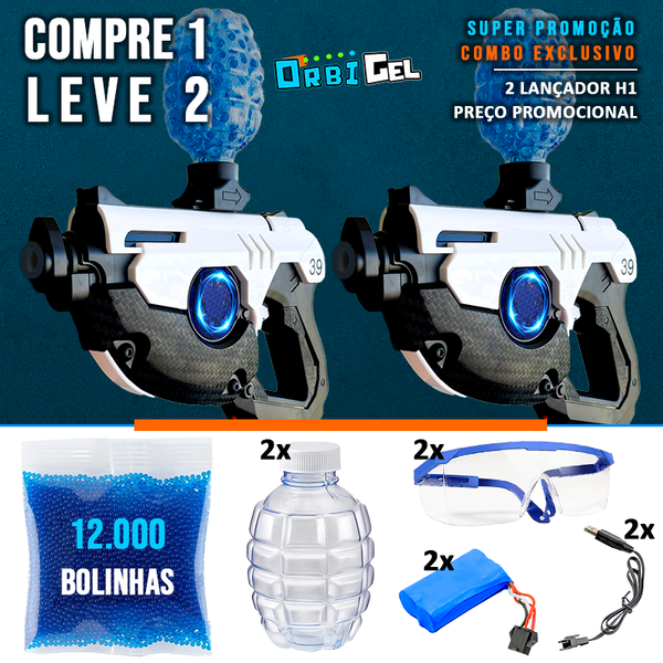 Lançamento Compre 1 Leve 2 Lançadores OrbiGel H1 - Balão Ofertas ( PROMOÇÃO FINAL DE ANO )