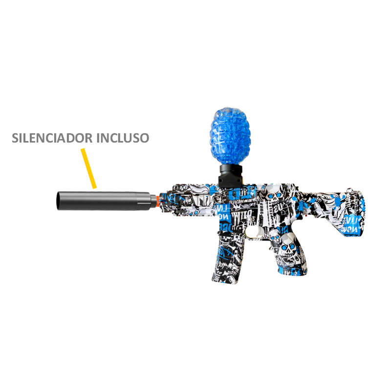 Kit 2 Duas M4 - Azul e Vermelha - Lojas Balão Ofertas ( PROMOÇÃO FINAL DE ANO )