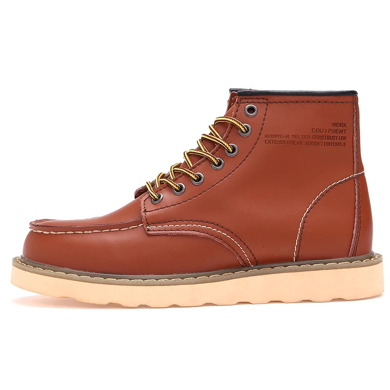 Bota de Couro Cat Masculina Frio