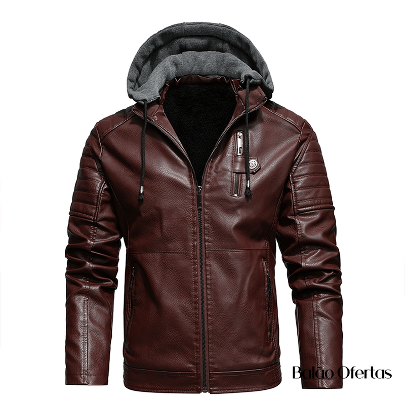 Jaqueta Masculina Hunter Wolf Vinho / Pp