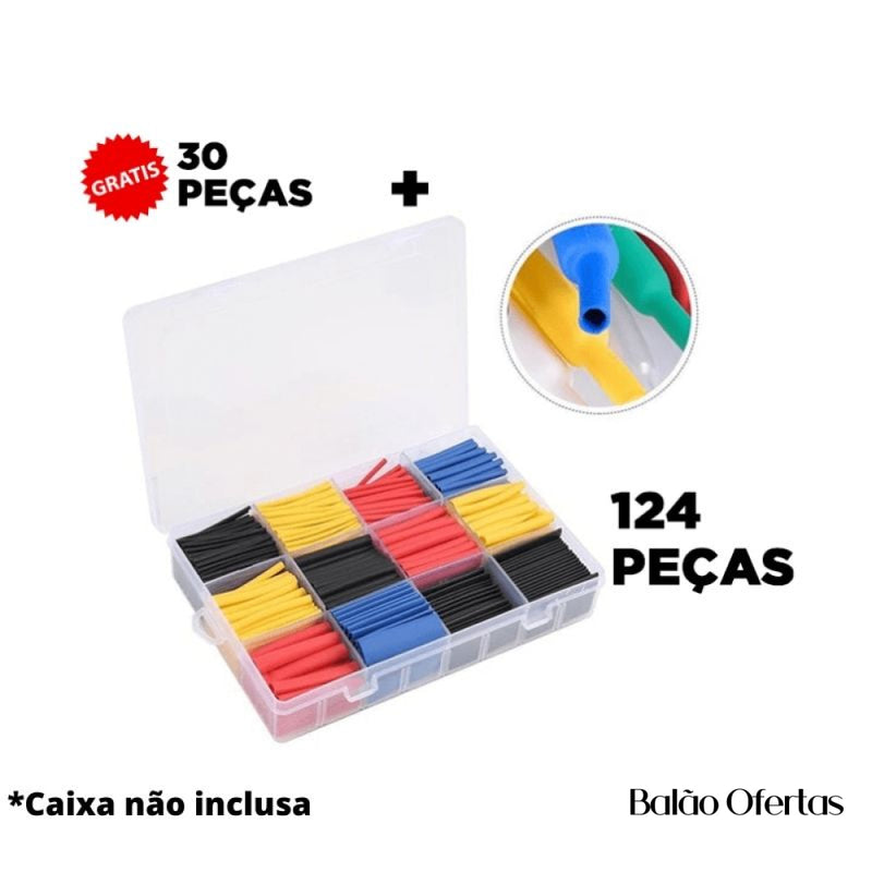 Kit Reparador De Fios 3.0 + Brinde Exclusivo 🎁 124 Peças 30 Ferramentas 5