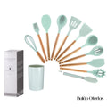 Kit Utensílios para Cozinha de Silicone Baronesa