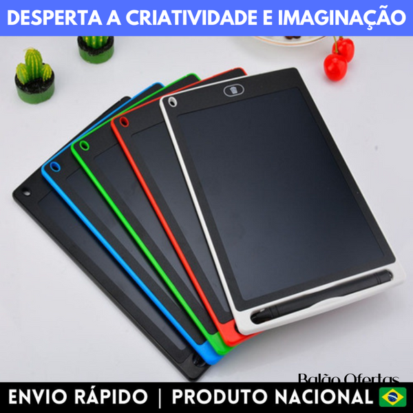 Lousa Mágica - Tablet Infantil Com Tela De 12 Polegadas Em Promoção | Envio Rápido E Nacional