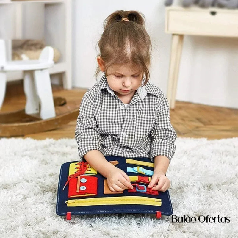 Maleta Educativa Sensorial Montessori  - Aprendizagem e Diversão Balão Ofertas