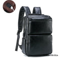 Mochila Masculina de Couro com Carregador Integrado BagLetric