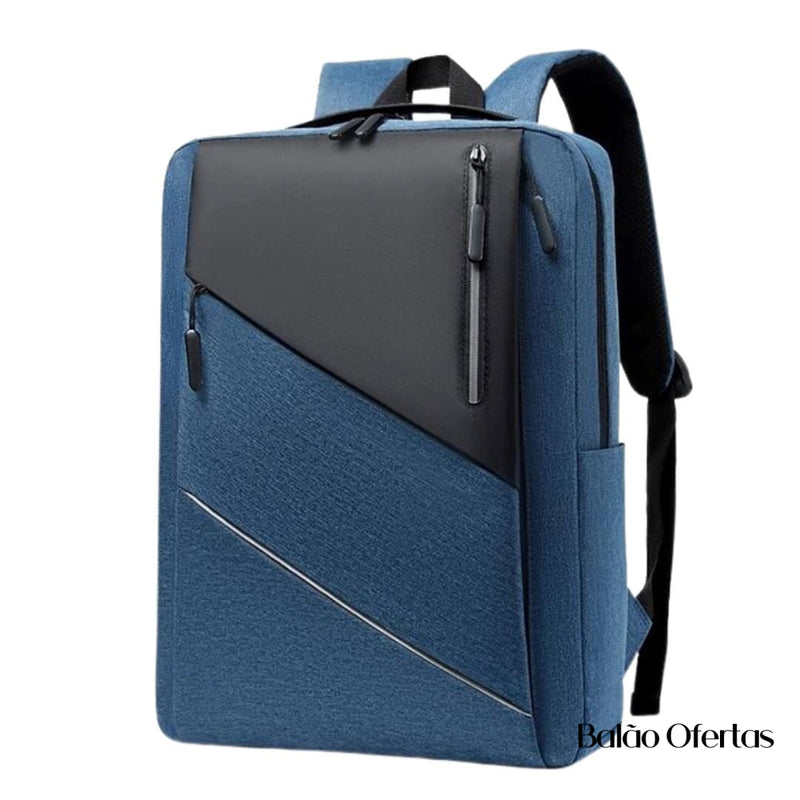 Mochila Masculina Impermeável Para Notebook Até 15" Califórnia