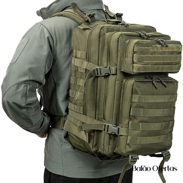 Mochila Tática Impermeável Capacidade de 30L - USA ARMY