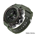 Relógio Masculino Sport Watch Sanda Verde Militar