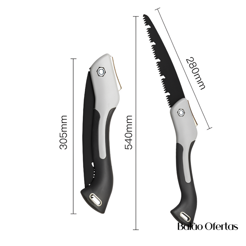 Serra Japonesa Profissional Para Madeira Poda De Galhos Dobrável Grande - 28Cm Ferramentas 81