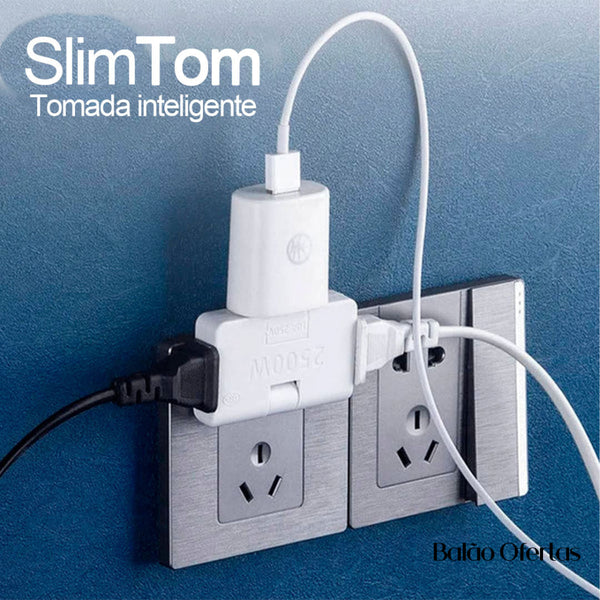 SlimTom -Tomada discreta, eficiente e perfeita para todos os espaços