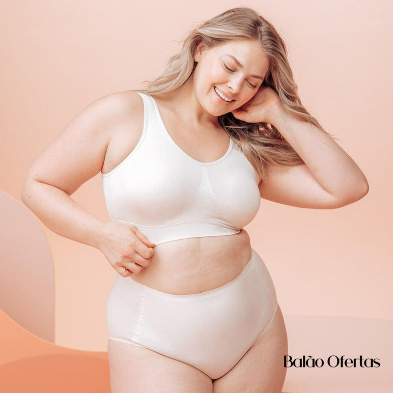 Sutiã de Bojo Confortável Plus Size