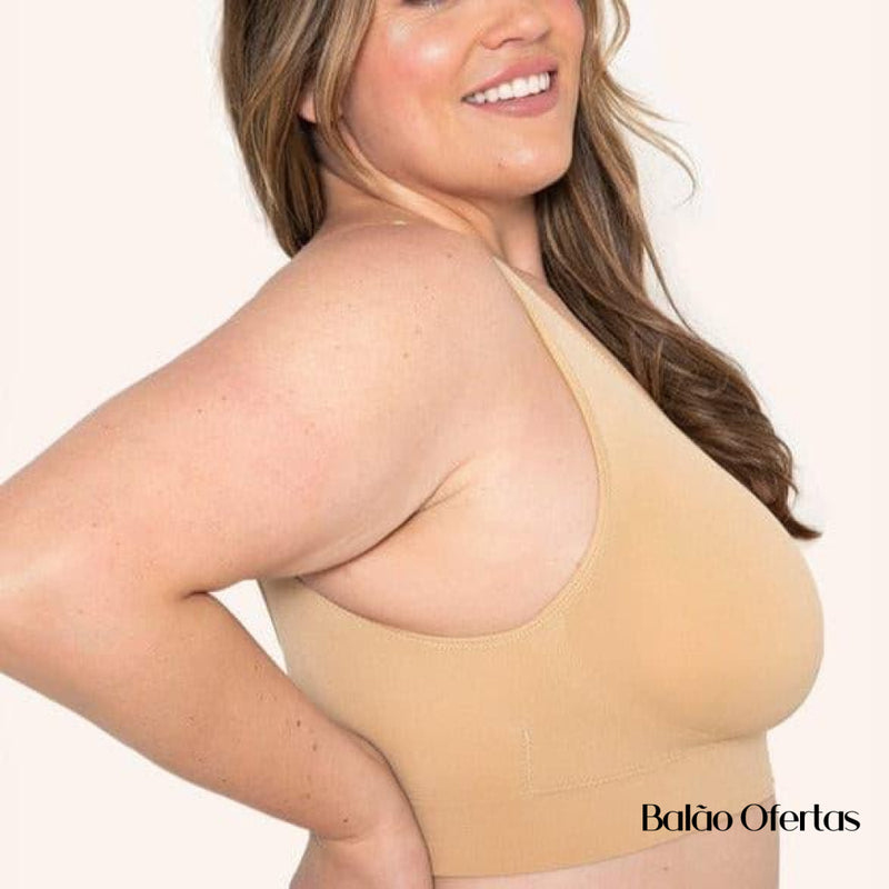 Sutiã de Bojo Confortável Plus Size