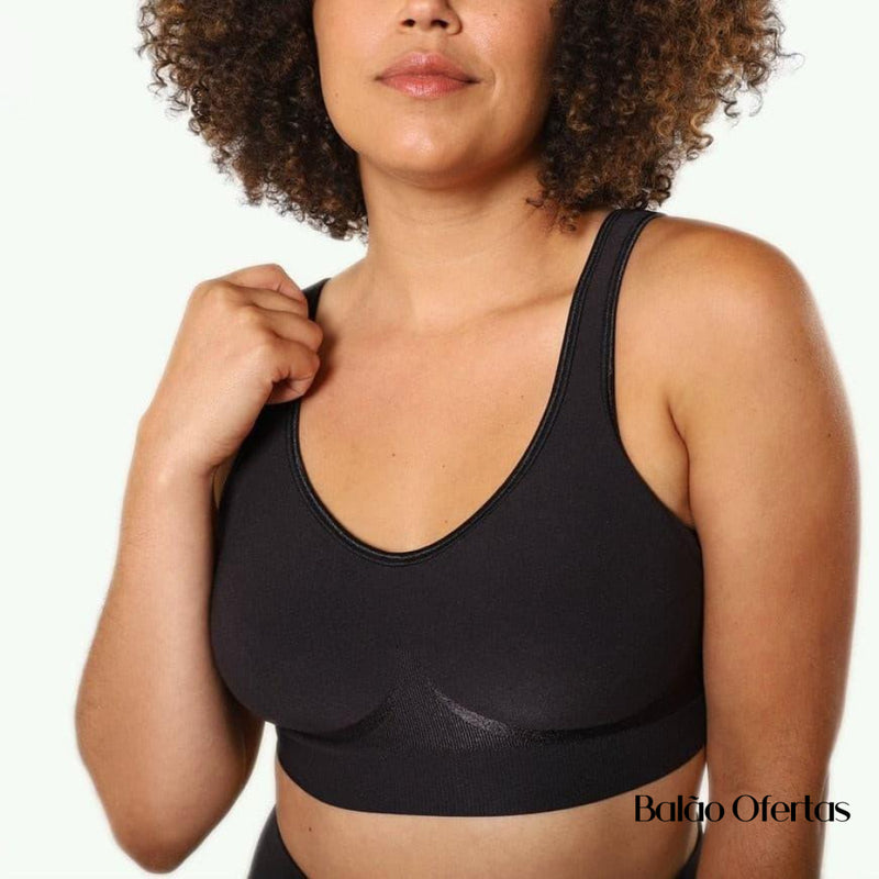 Sutiã de Bojo Confortável Plus Size