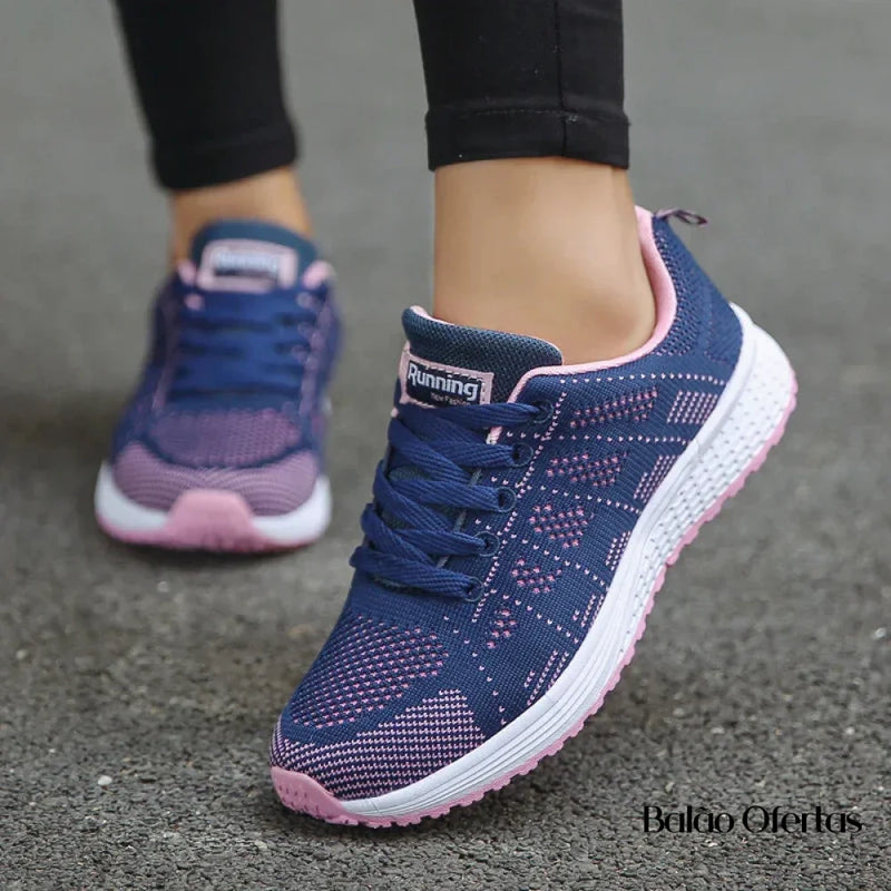 Tênis Feminino para Caminhada Ultra Leve - Running